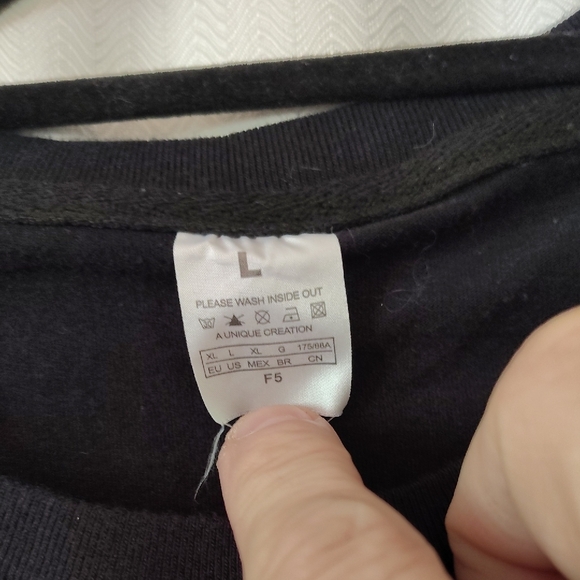 Cleveland Indians Black Short Sleeve Tee - Picture 2 of 2